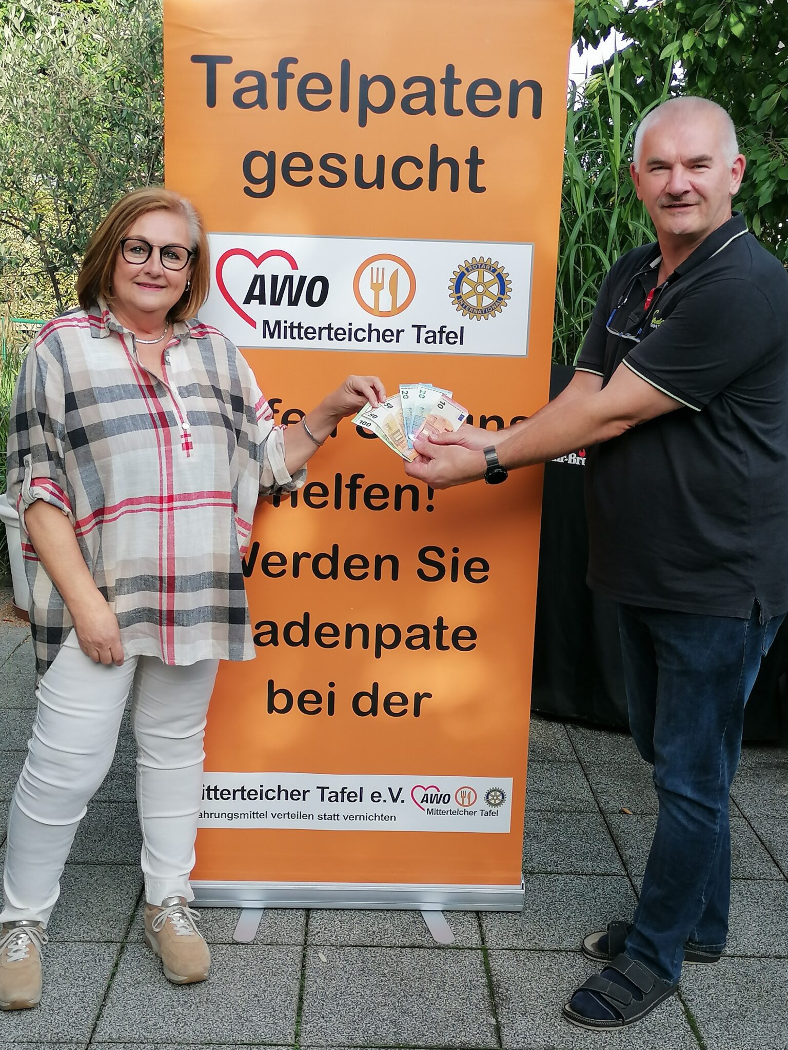 Krummennaaber SPDler unterstützen Tafel Gemeinde Krummennaab